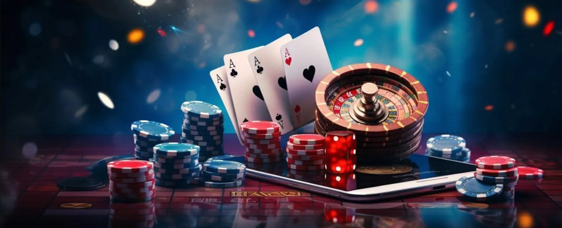 juan365.ph Welcome Bonus Banner, showing luxurious casino elements with golden coins and chips