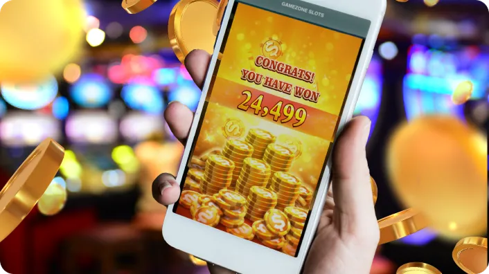 Classic three-reel slot machine with fruit symbols at juan365.ph